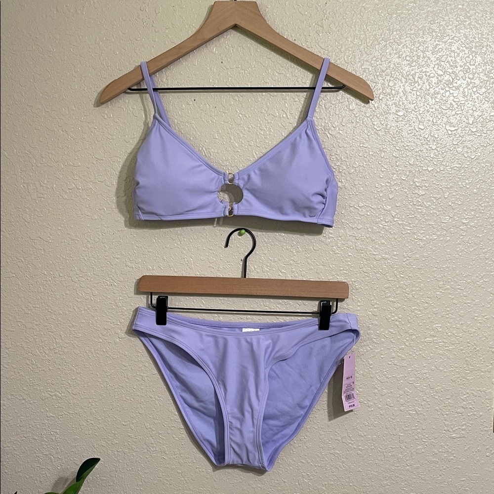 Wild fable Lilac Ring-Accent Bikini Set - Women's Swim